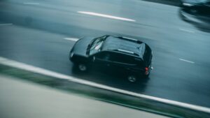 Compact SUV driving on a road (representative image)